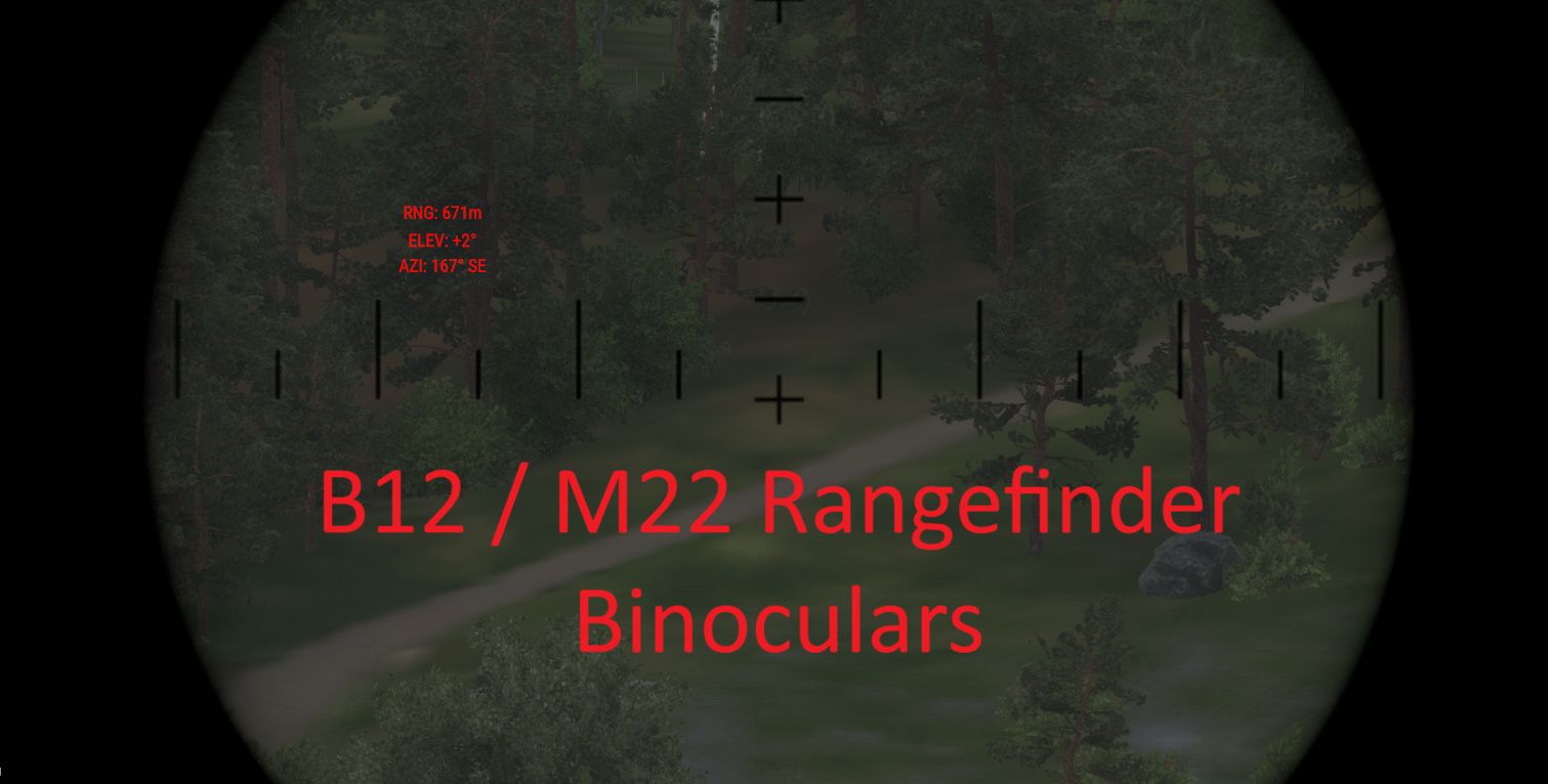 B12 M22 Rangefinder Binoculars