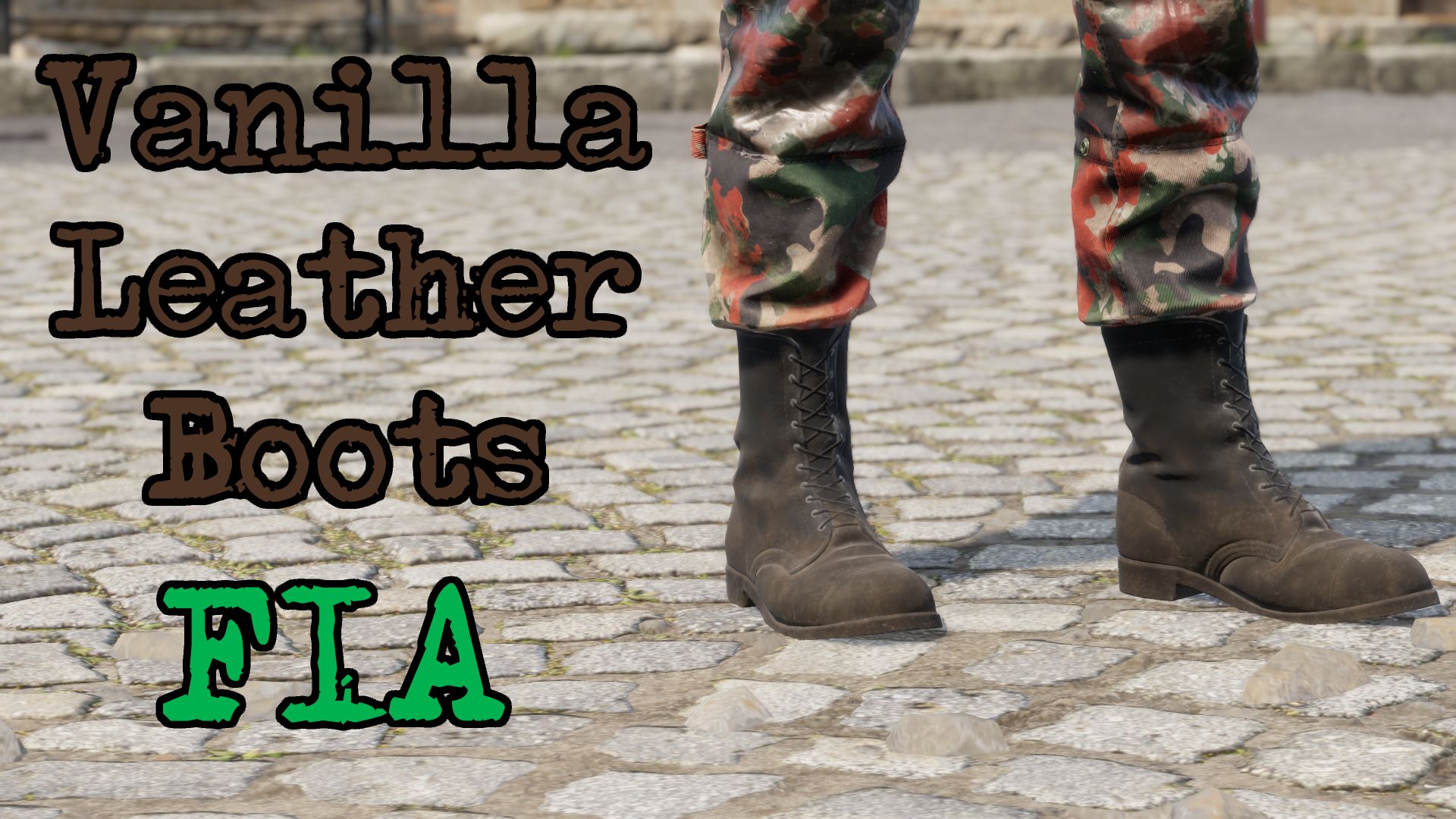Vanilla Leather Boots - FIA preview