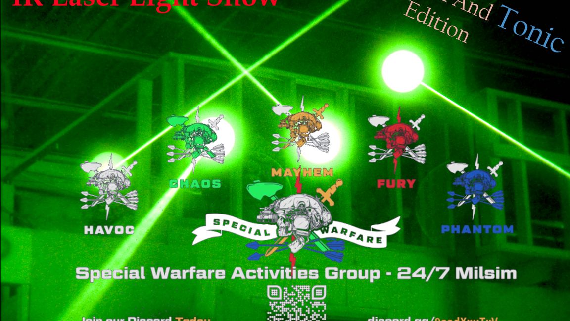 IR Laser Light Show-Tonic Edt