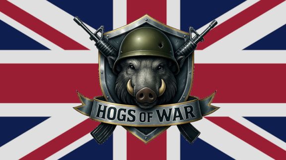 hogs of war flag