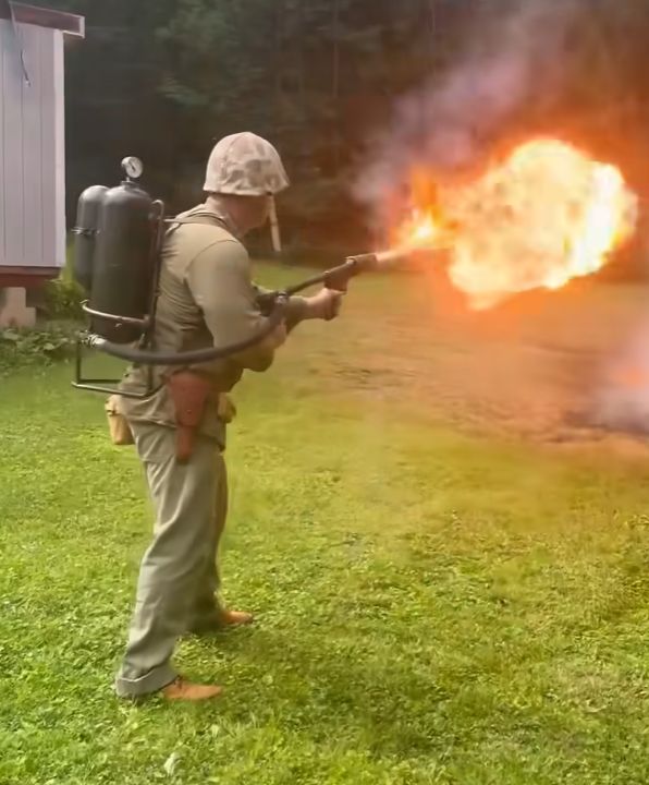 FlameThrower Bigger tank preview