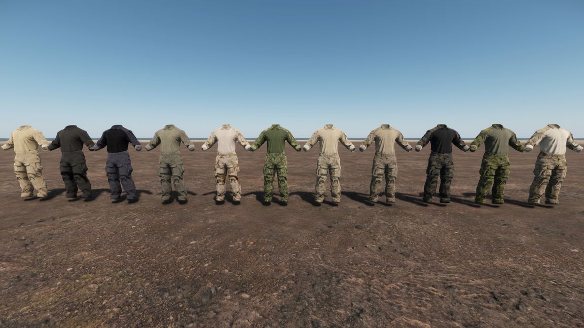 3DMA New G3 uniforms