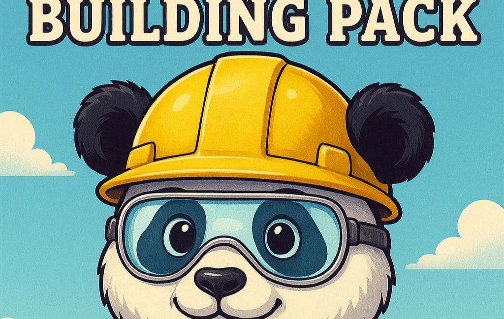 Pandas Building Pack 5