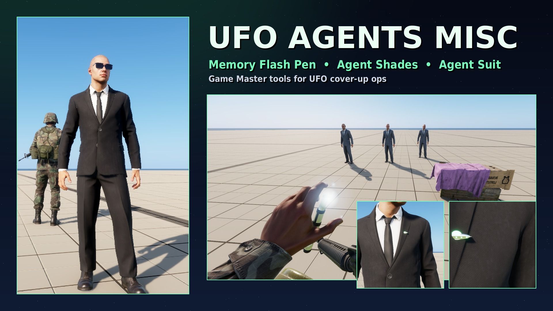UFO Agents Misc preview