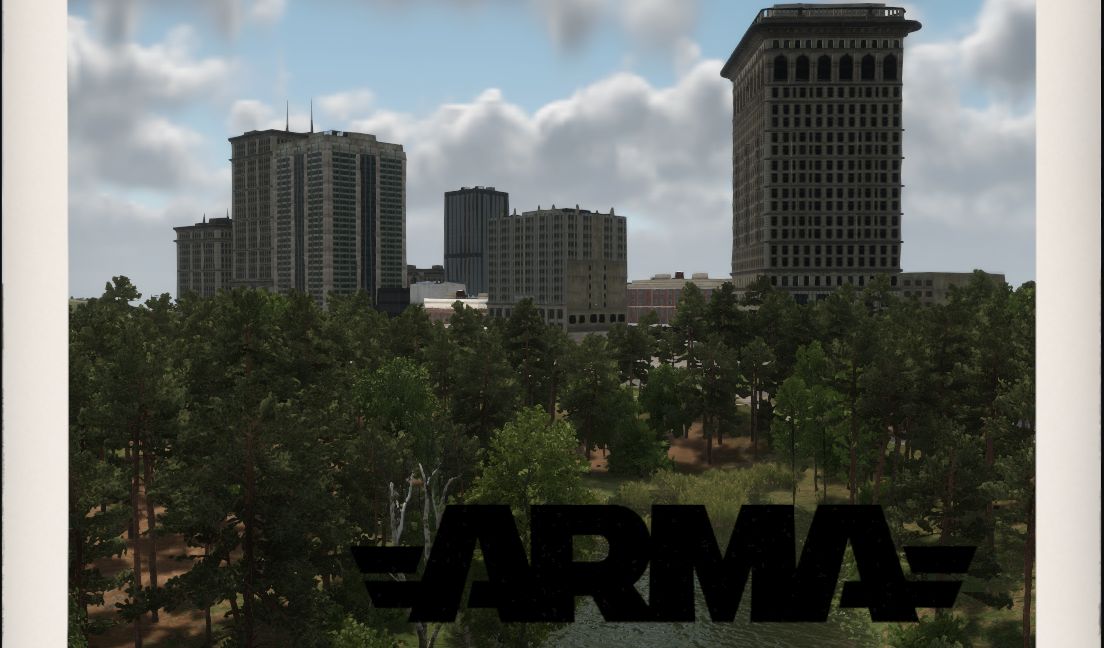 Downtown buildings set