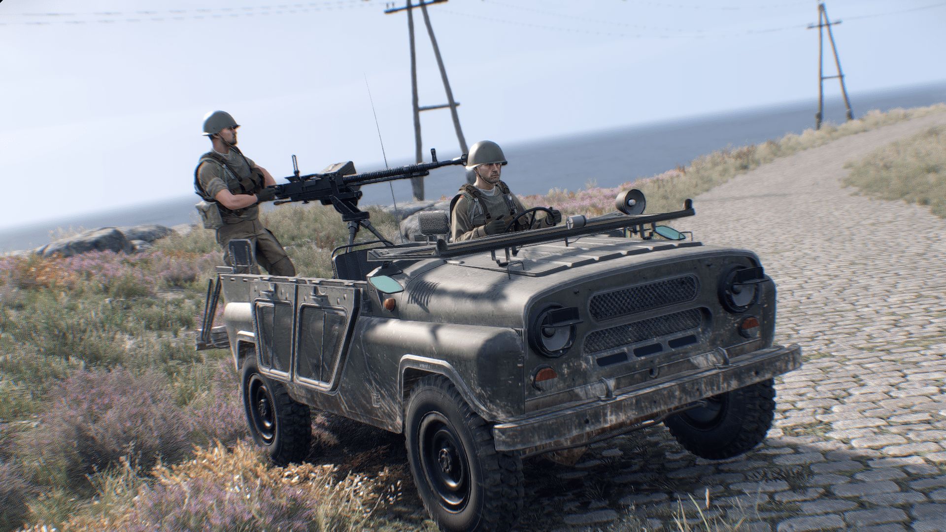 SPG9 UAZ and DSHK UAZ