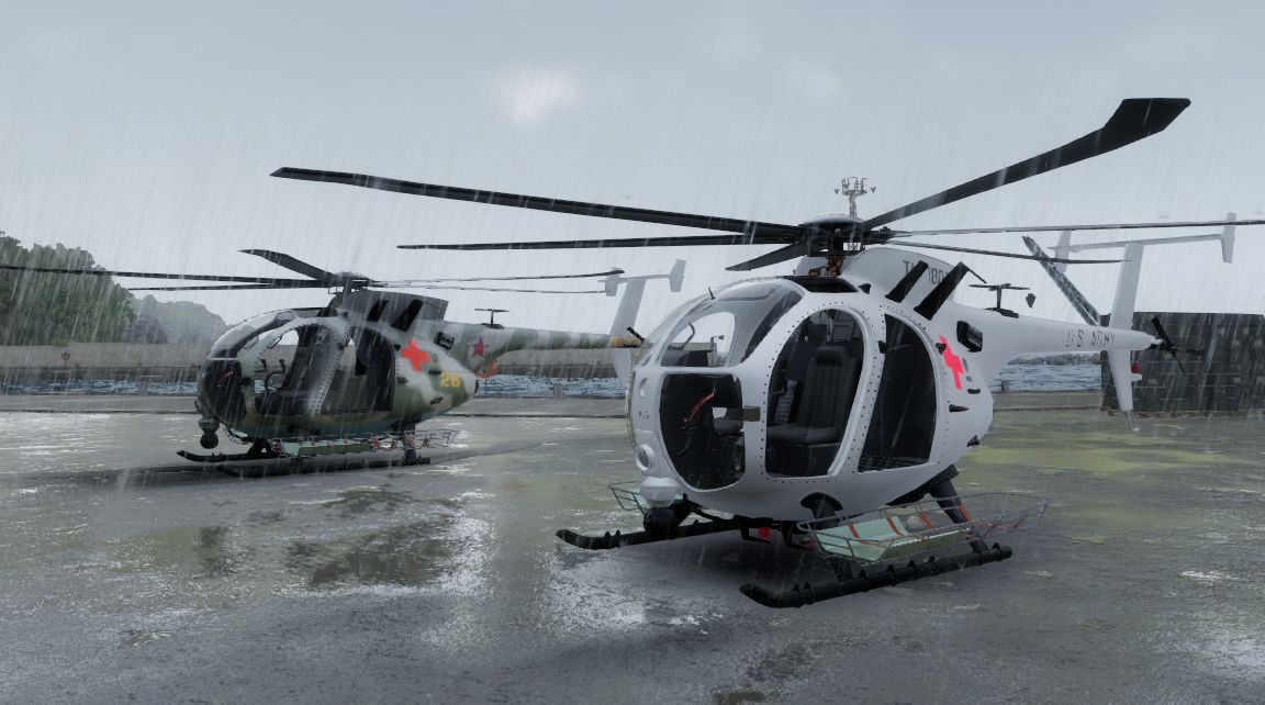Medevac AH6M for RU