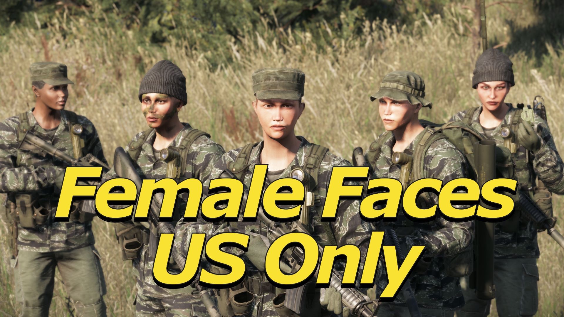 Female Faces US Only preview