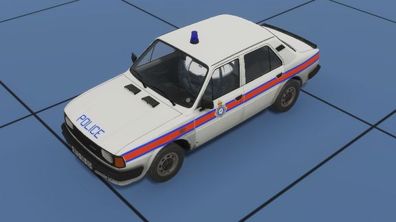 1st RM Police Car Light Fix