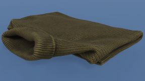 Olive Turtleneck Sweater