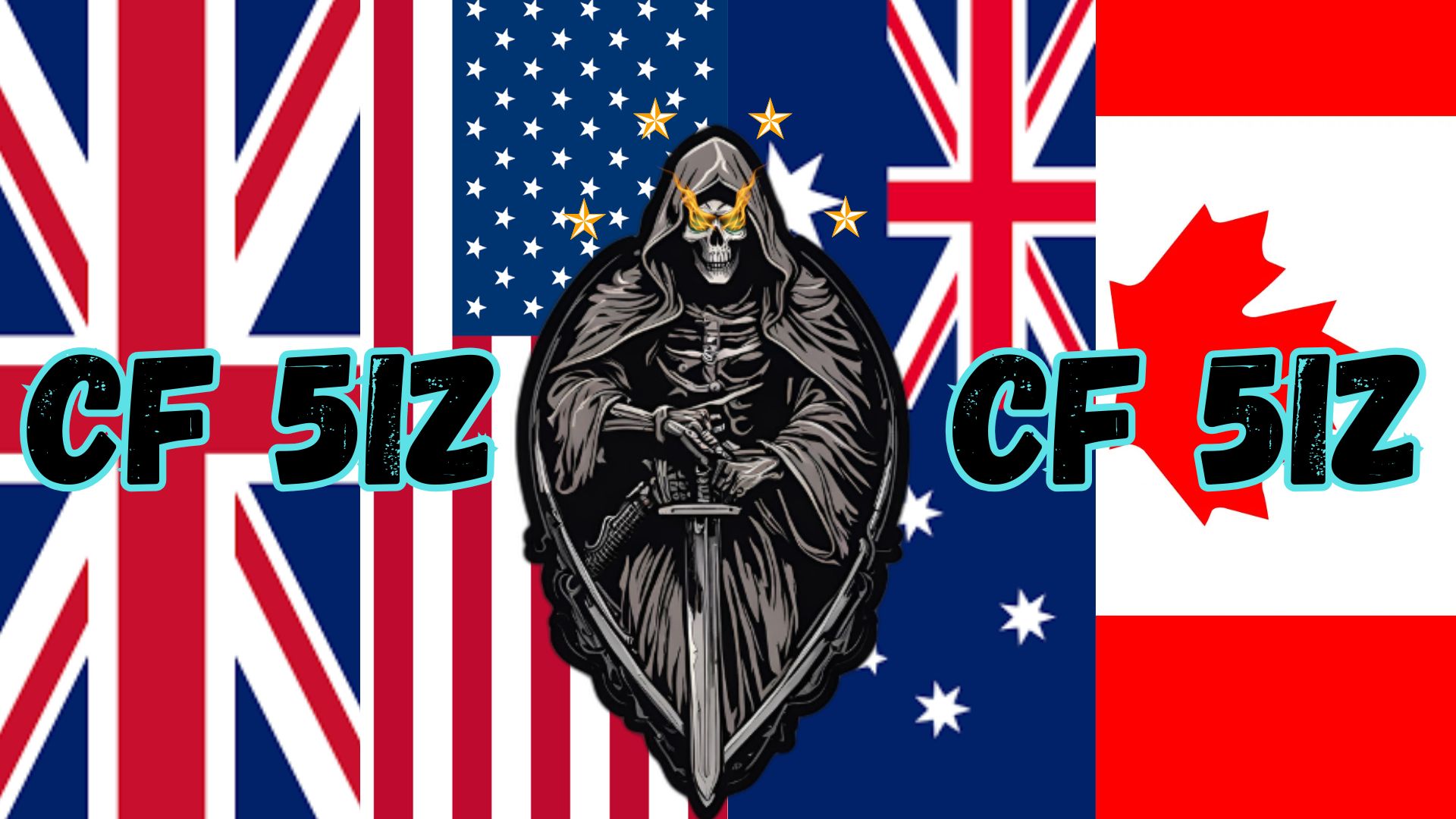 CF 5IZ Flagpole