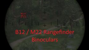 B12 M22 Rangefinder Binoculars