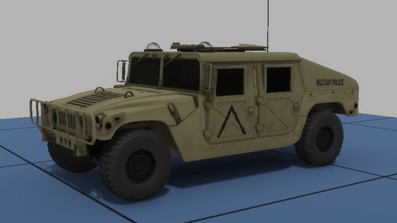 Military Police Humvee
