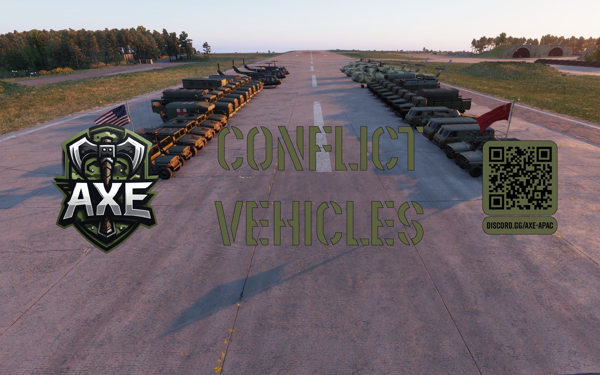 Axe Conflict Vehicles