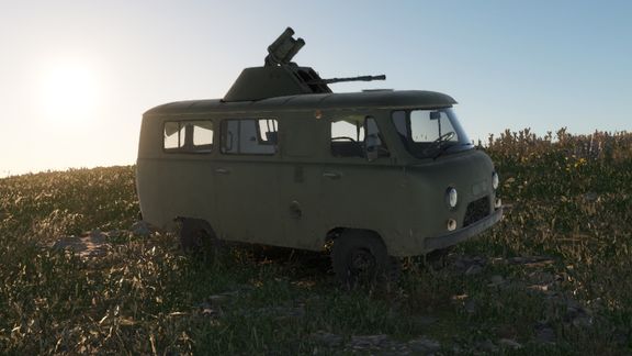 UAZ452 with Turret