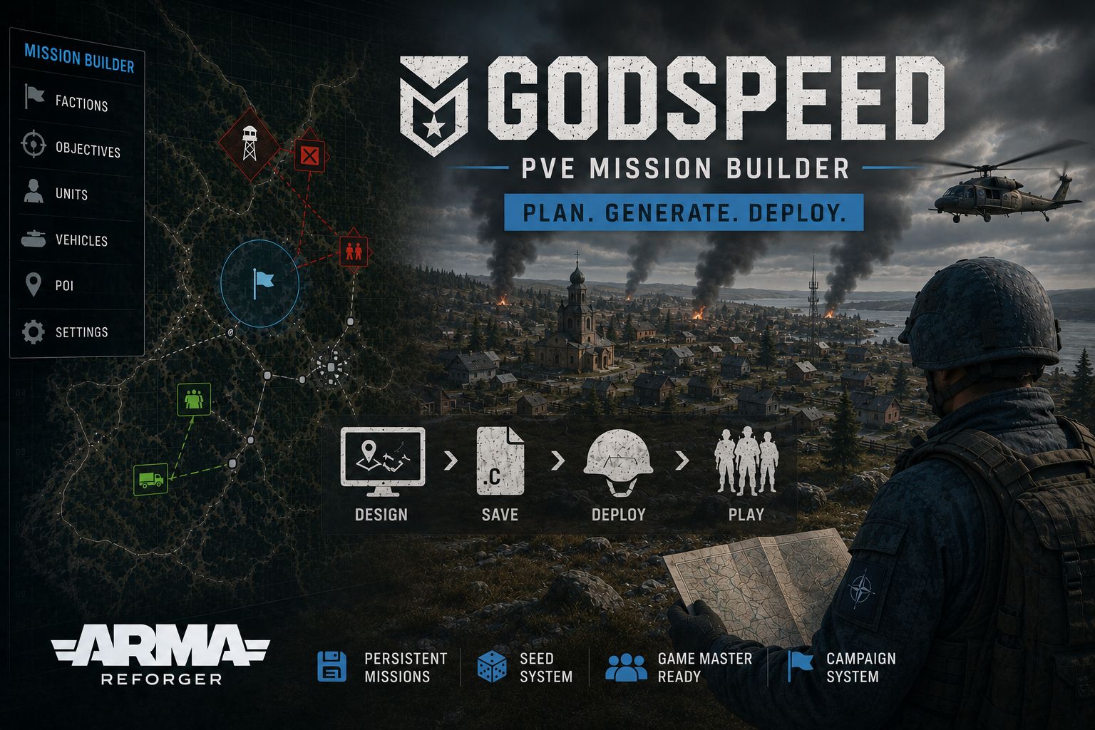 Vignette du mod Godspeed PVE Mission Builder