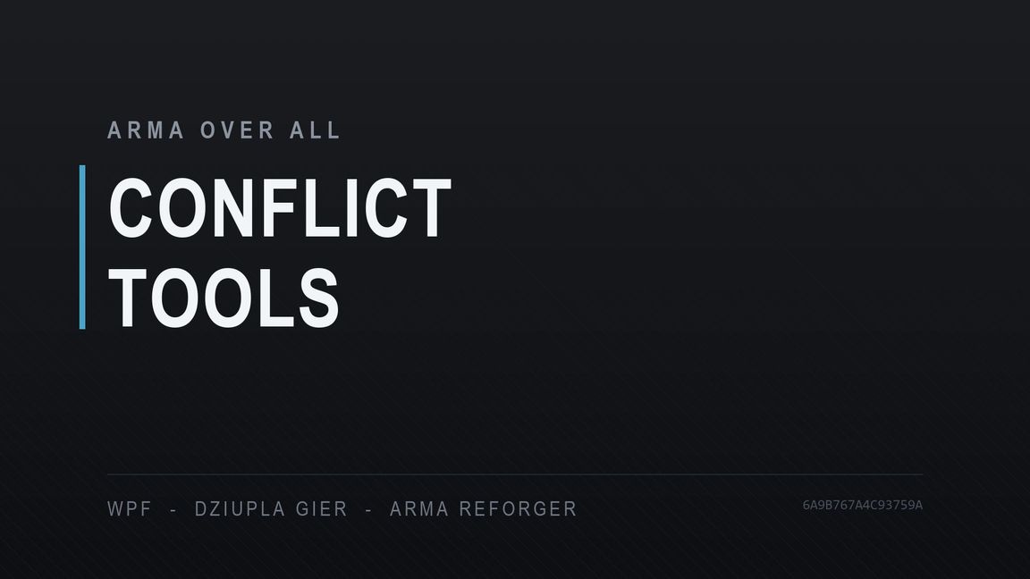 WPF Conflict Tools