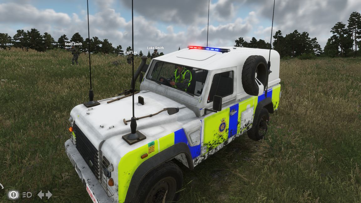 RMPT - Marked LR Defender