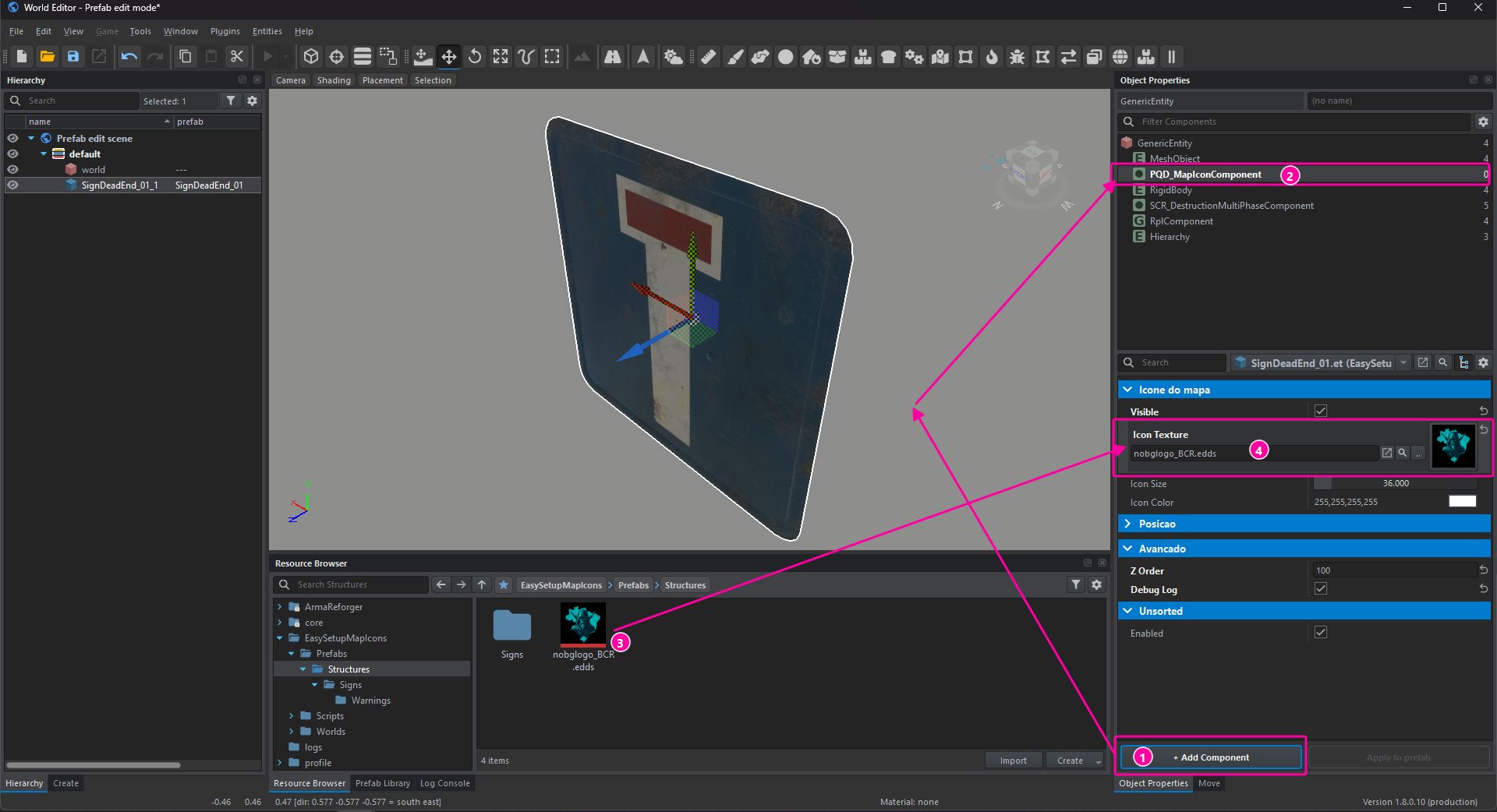 Easy Setup Map Icons preview