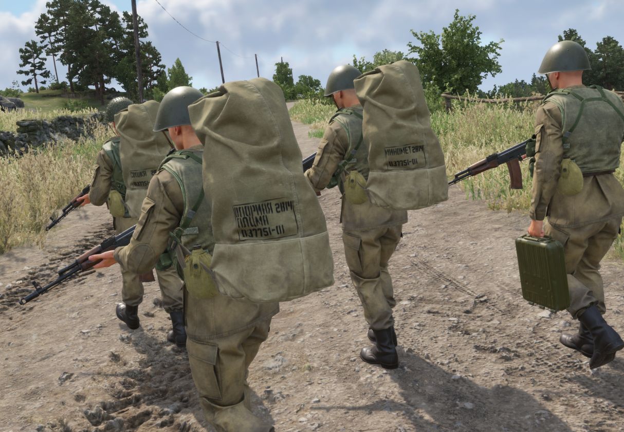 Labelled Crew Weaponry