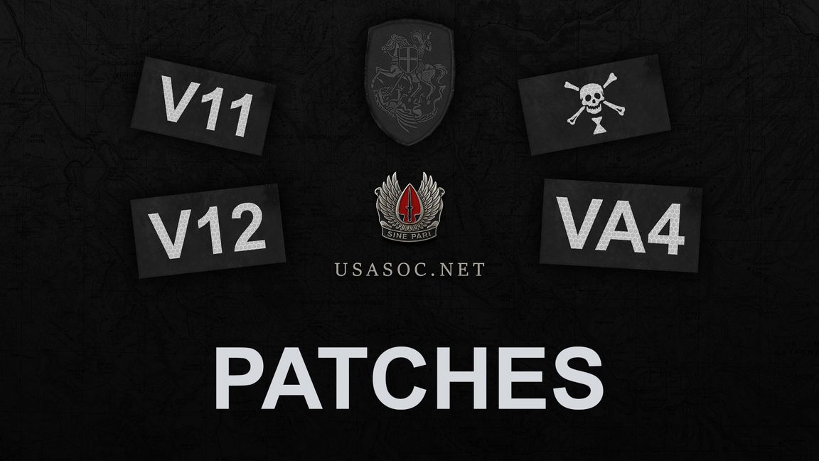 USASOC CAG Patches