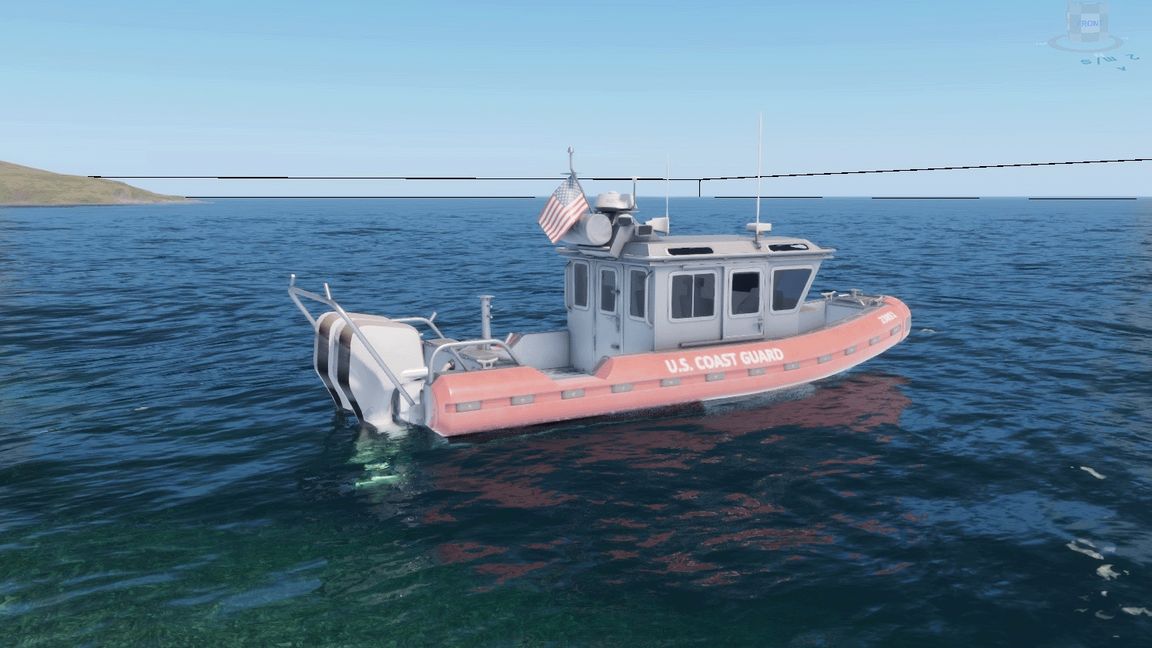 U.S. Coast Guard Boat