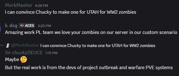 zombies biting me winky face
