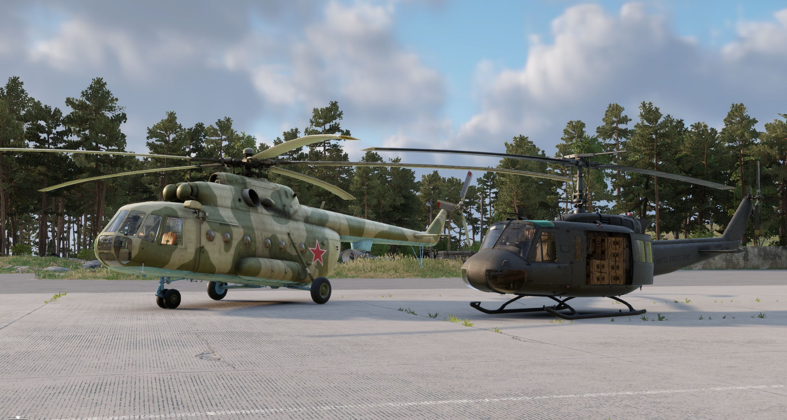 Vanilla Cargo Helicopters preview