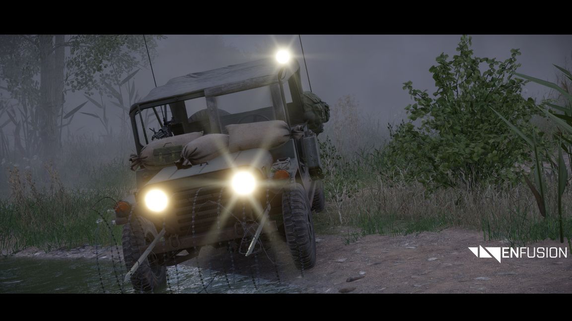 Vietnam Jungle Jeep