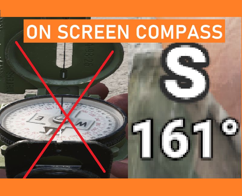On Screen Compass