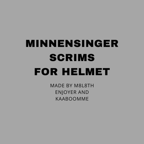 Minnensinger Scrims For Helmet
