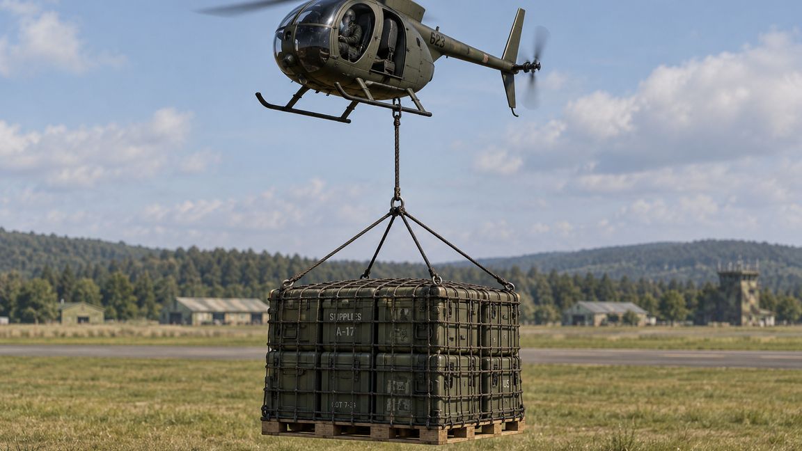 CSWG Helicopter Supply Pallet