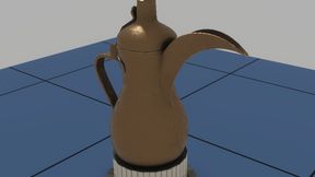 Statue of an Arabian Dallah