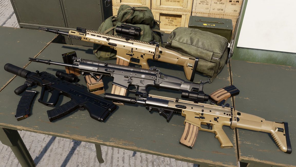SNM Weapons preview