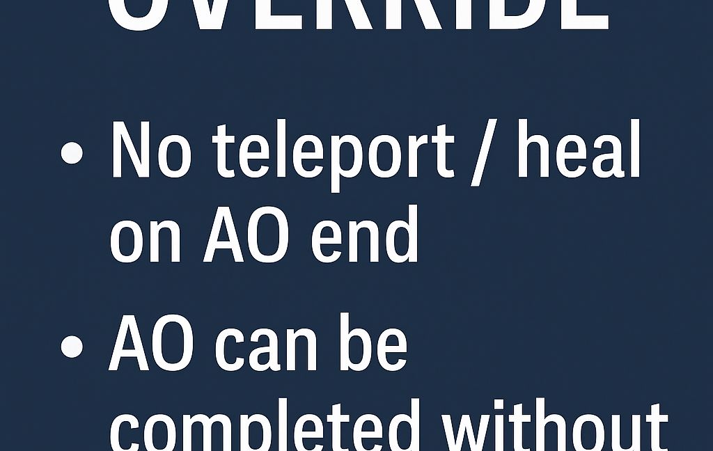 No TP and Exfil Point COE2