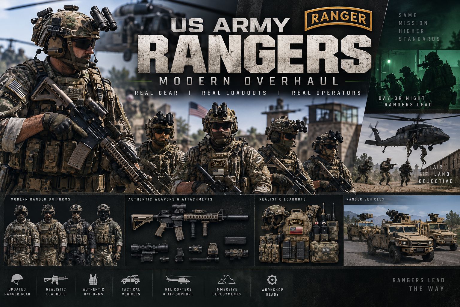 Modern ARMY Gear preview