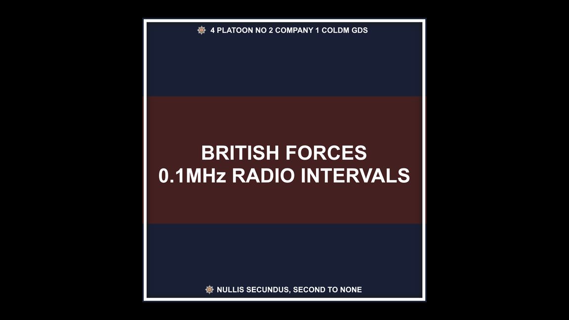 0.1MHz Radio Intervals