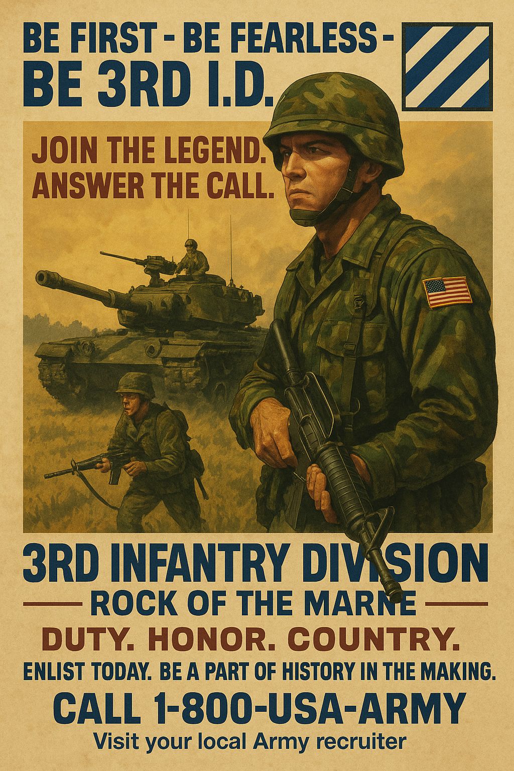 3rd Infantry Patches