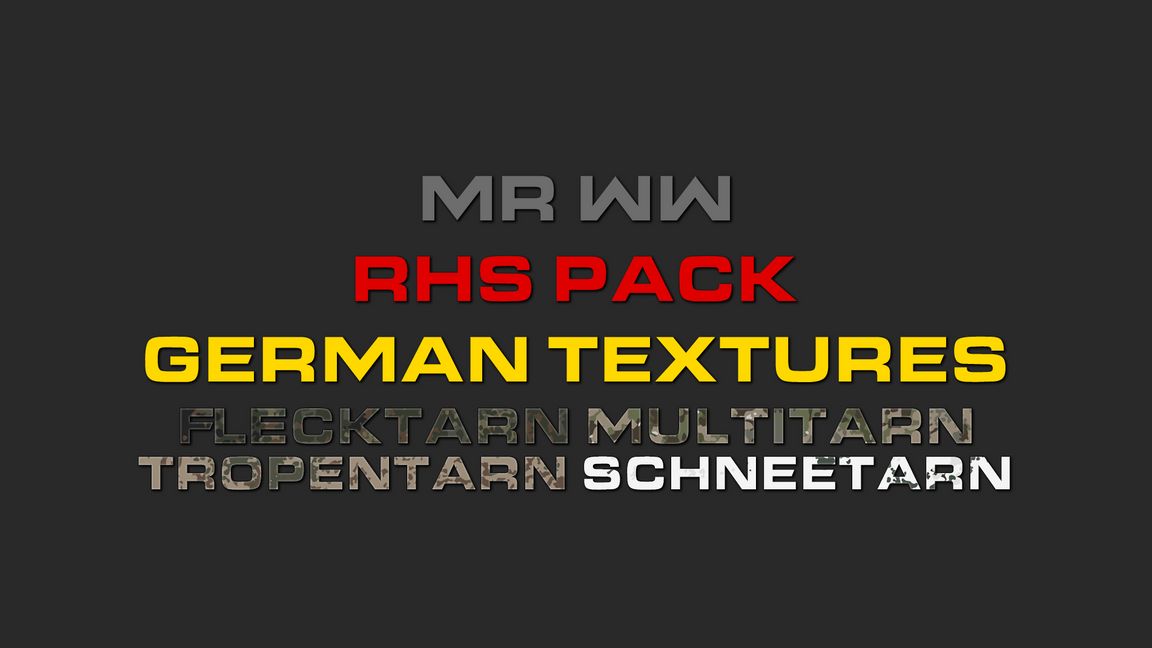 RHS - Germany Extras MrWW