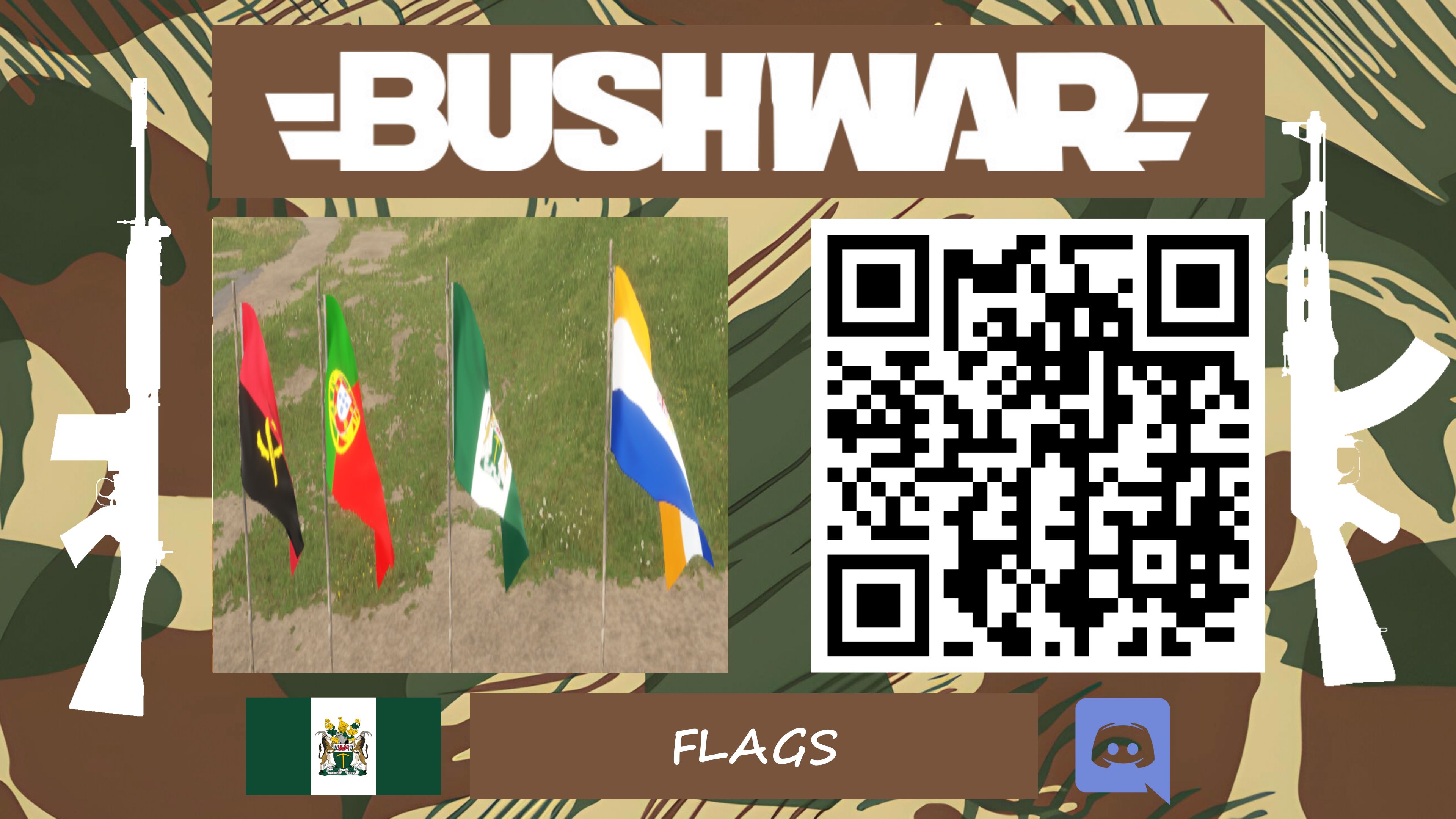 BUSHWAR Assets - Flags preview
