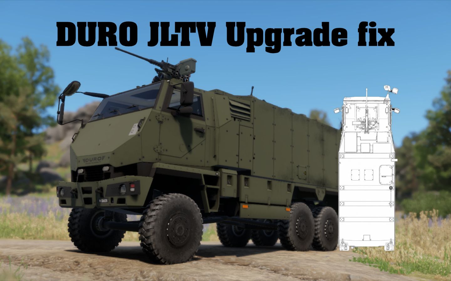 DURO JLTV Upgrade Comp preview