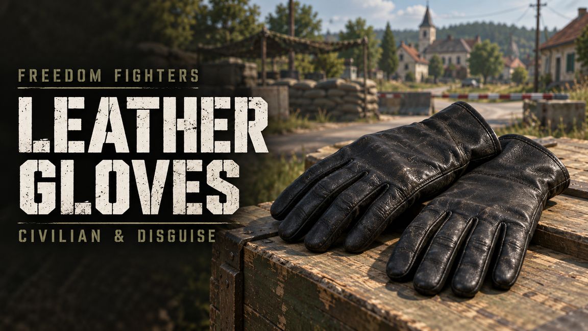 Freedom Fighters Leather Glove
