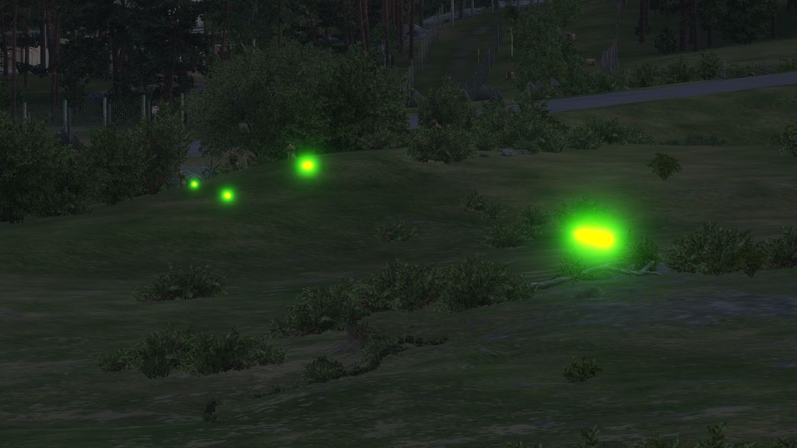 Green OPFOR Tracers