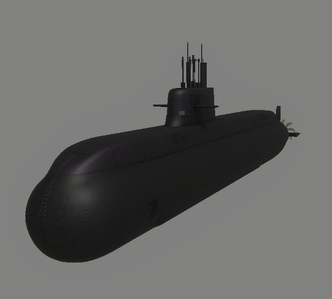 KSS3 Class Submarine preview