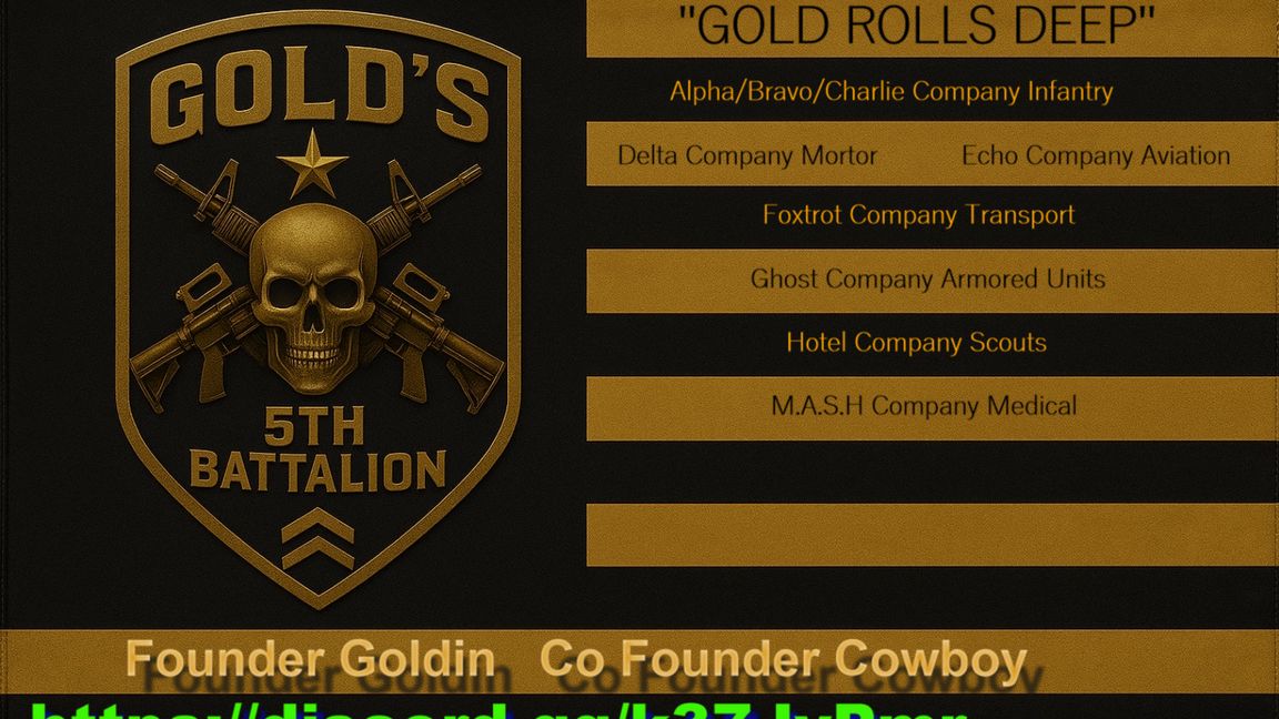 Golds 5th Battalion Lding Sre