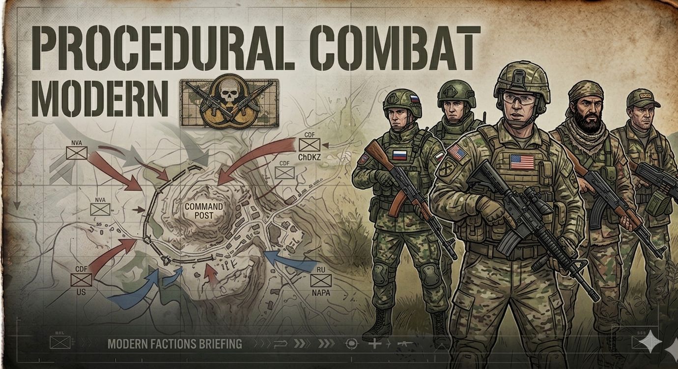 Procedural Combat - Modern preview