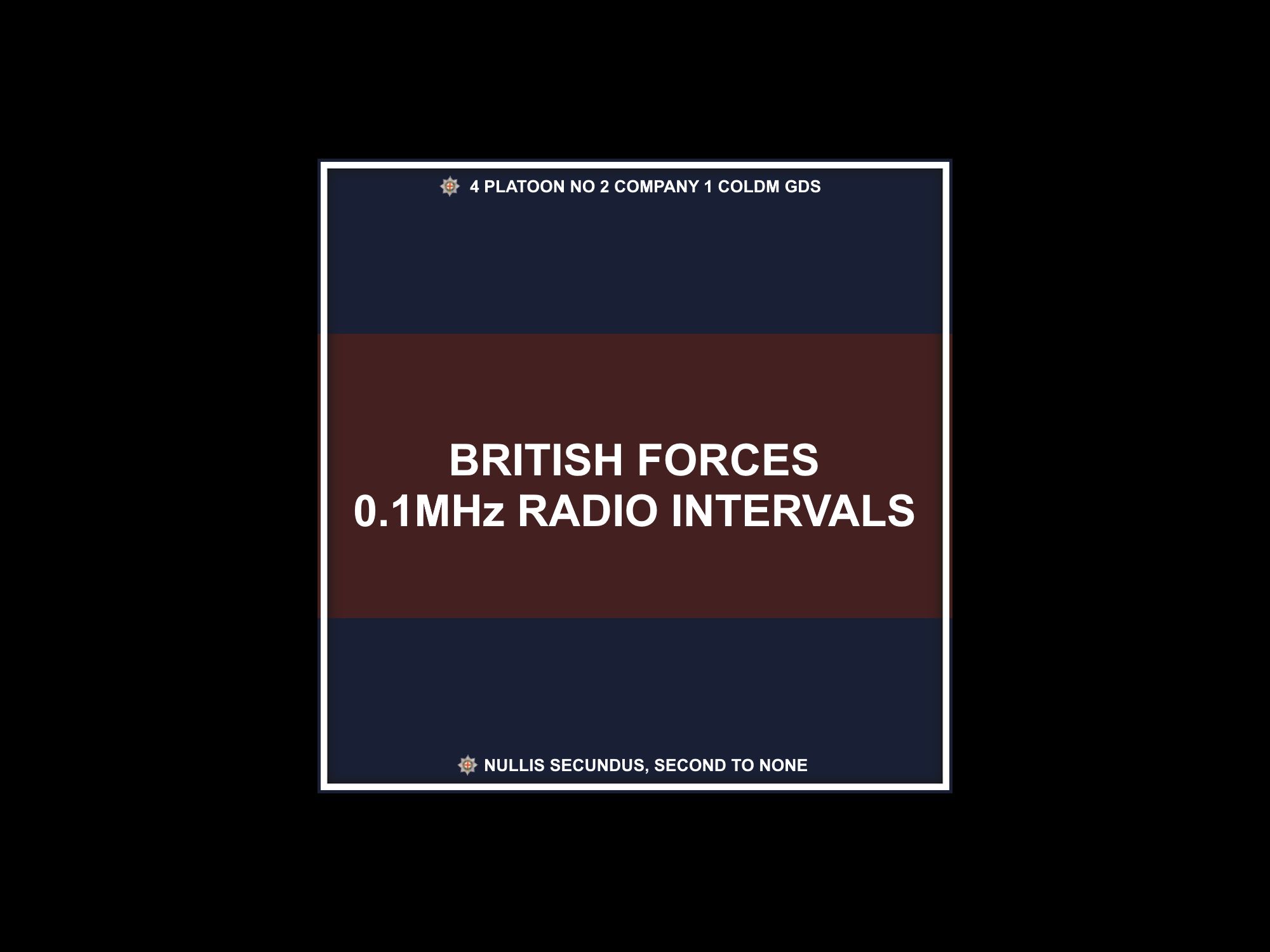 0.1MHz Radio Intervals