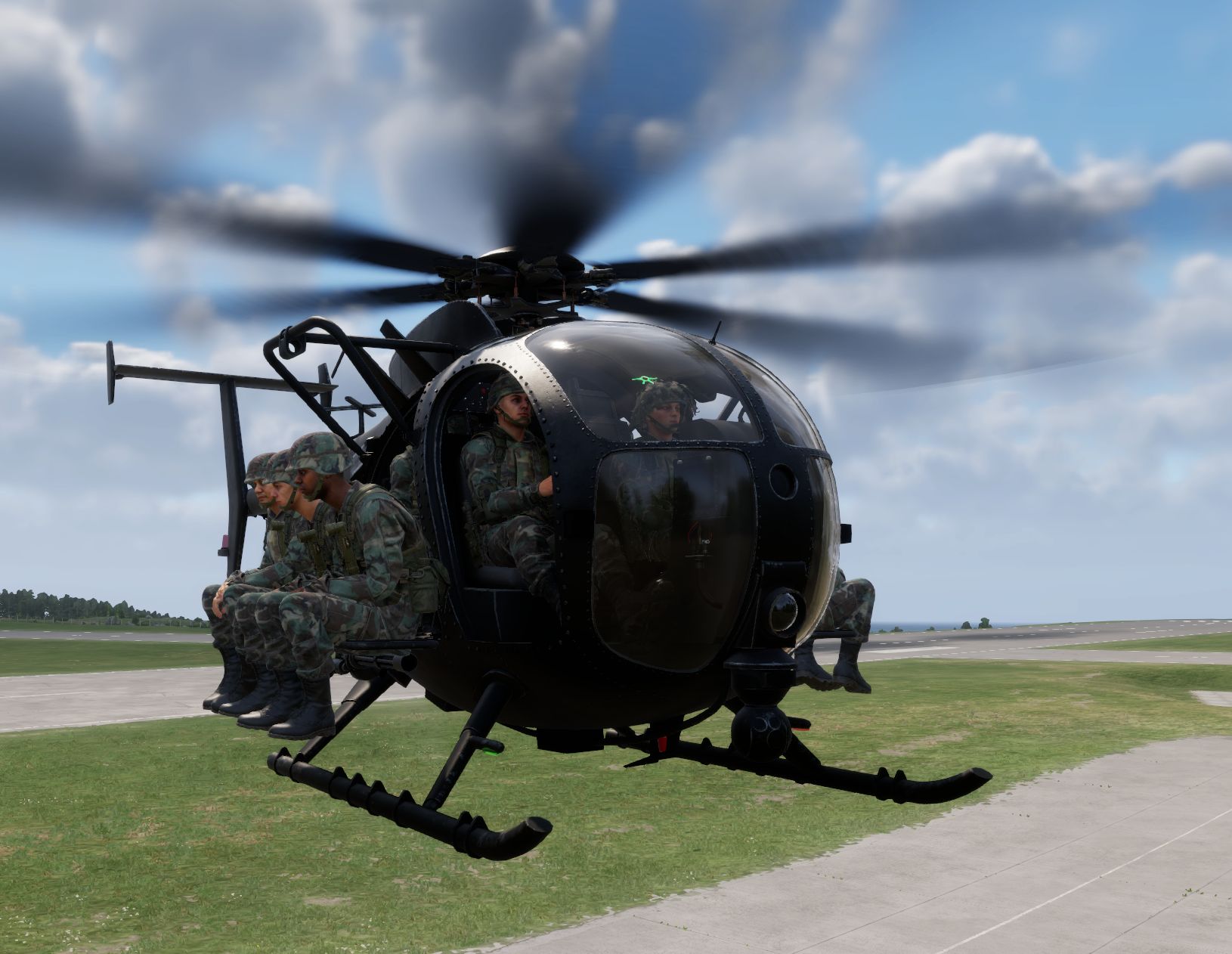 Armed Transport MH6 preview