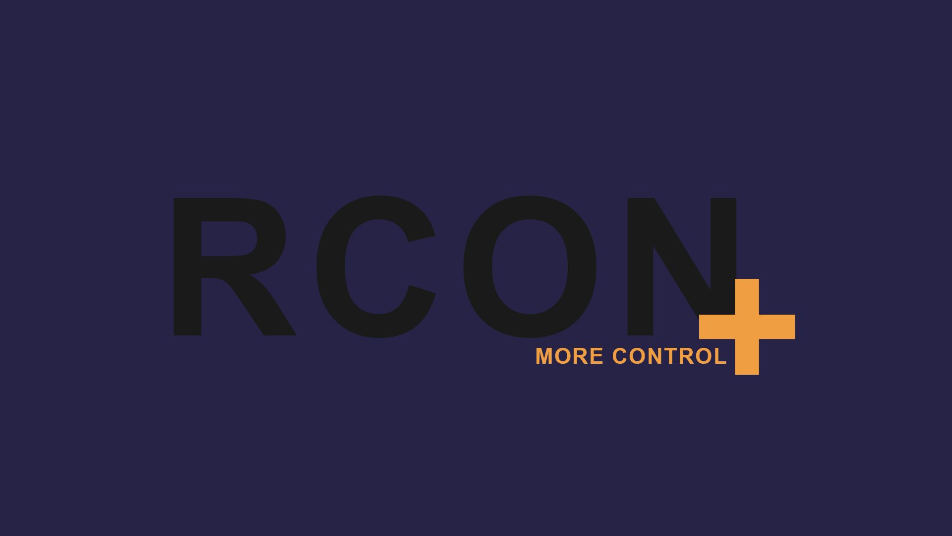 RCON Plus preview