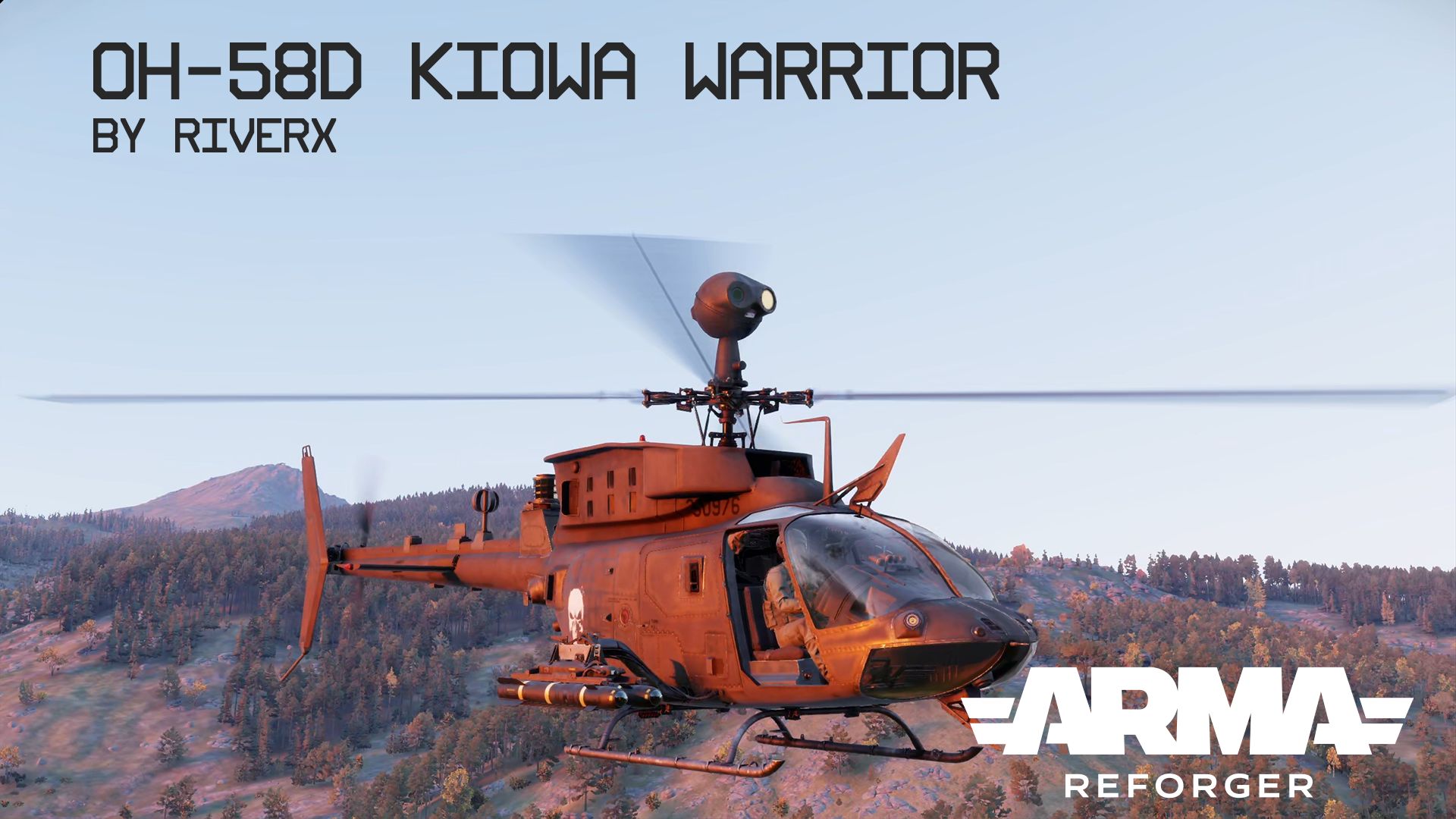 RiverX OH-58D Kiowa Warrior preview